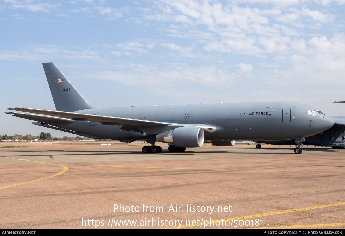 Aircraft Photo of 17-46025 / 76025 | Boeing KC-46A Pegasus (767-2C) | USA - Air Force | AirHistory.net #500181