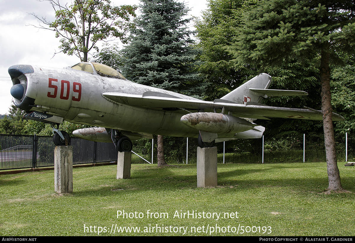 Aircraft Photo of 509 | PZL-Mielec Lim-5P (MiG-17PF) | Poland - Air Force | AirHistory.net #500193