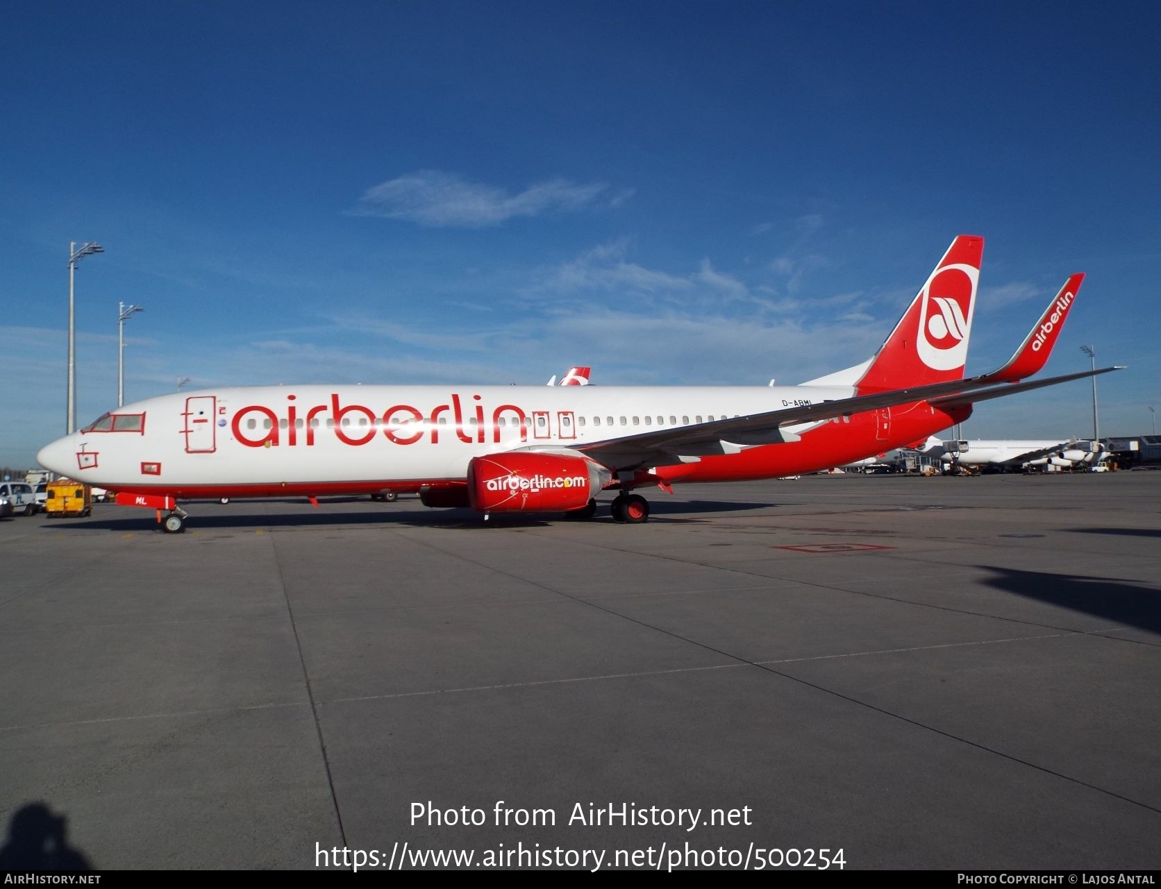 Aircraft Photo of D-ABMI | Boeing 737-86J | Air Berlin | AirHistory.net #500254