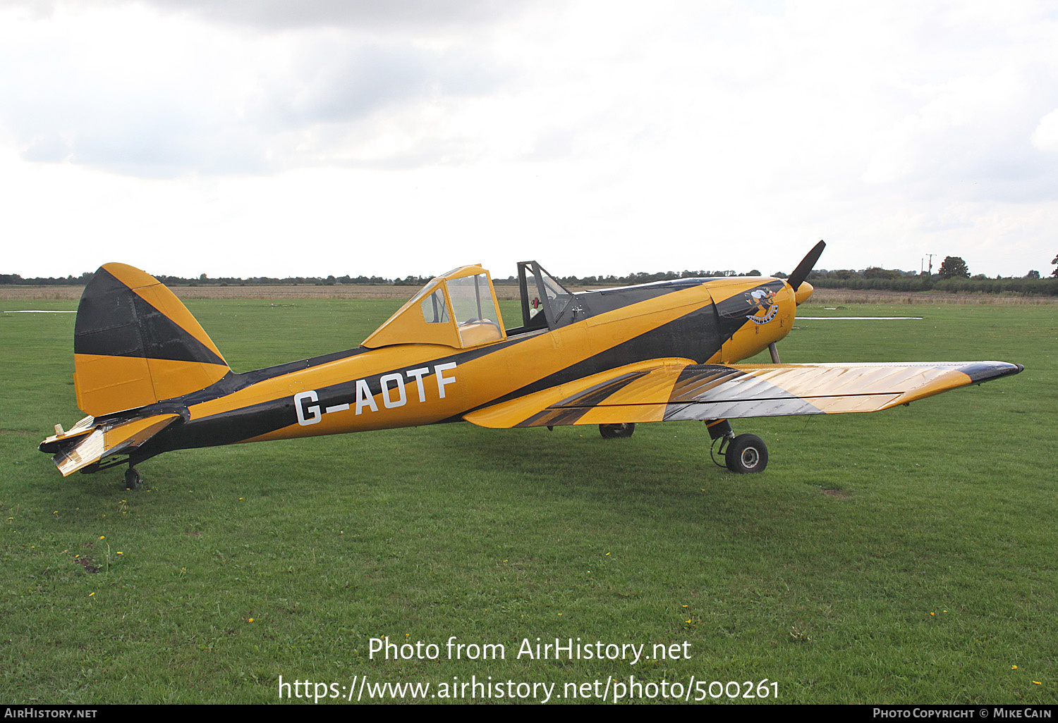 Aircraft Photo of G-AOTF | De Havilland DHC-1 Chipmunk Mk23 | AirHistory.net #500261