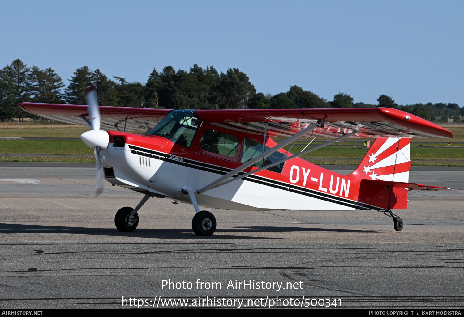 Aircraft Photo of OY-LUN | American Champion 8KCAB Decathlon | AirHistory.net #500341