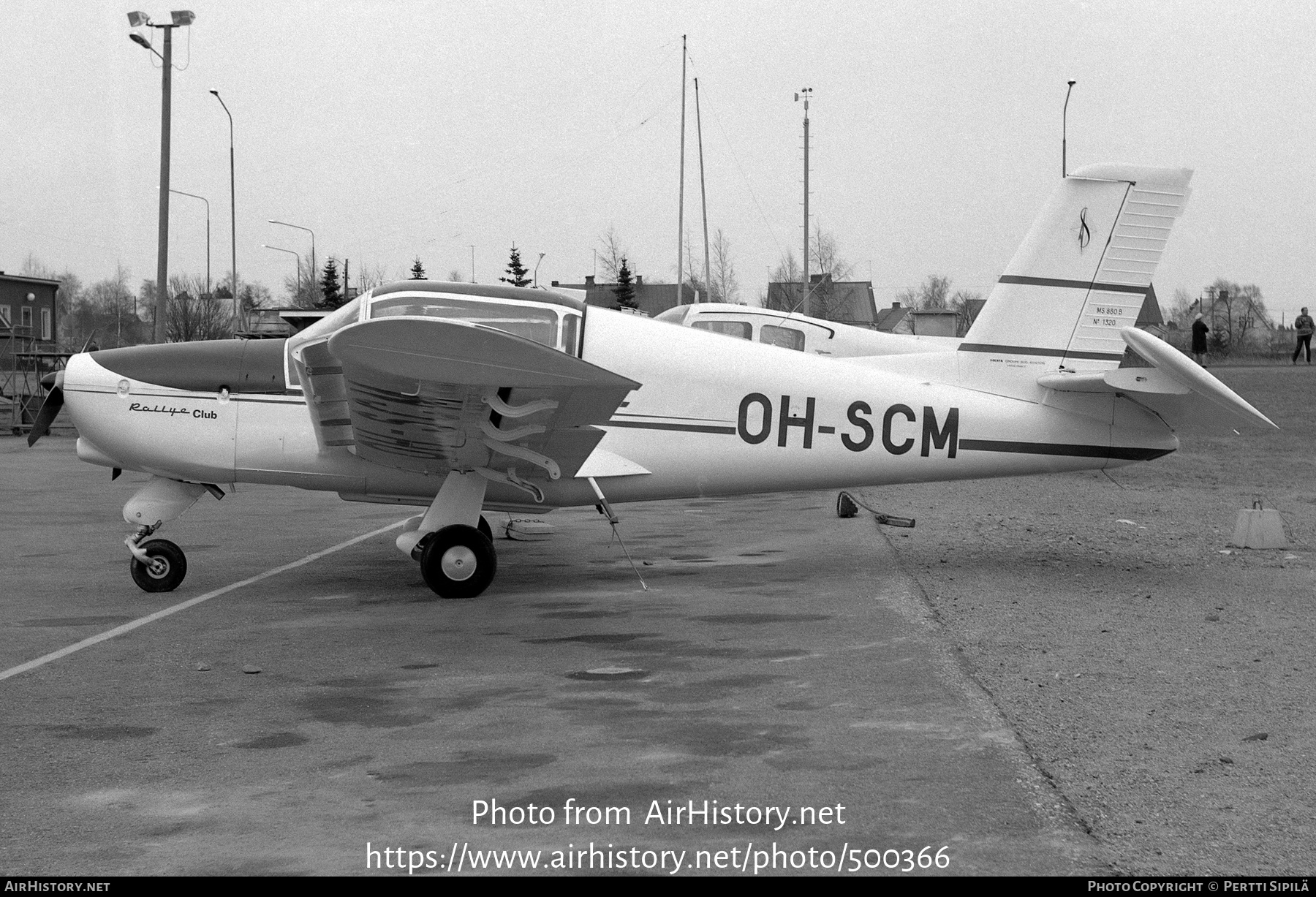 Aircraft Photo of OH-SCM | Socata MS-880B Rallye Club | AirHistory.net #500366