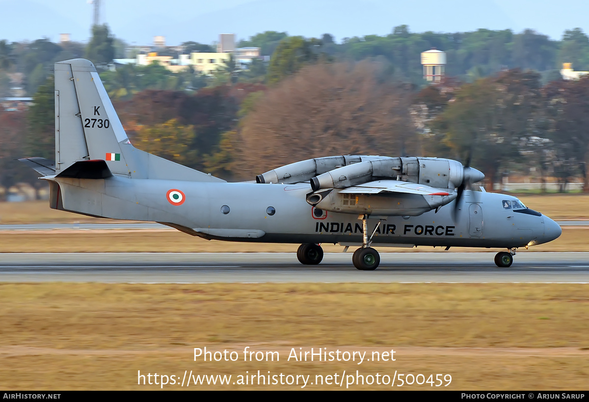 Aircraft Photo of K2730 | Antonov An-32RE | India - Air Force | AirHistory.net #500459