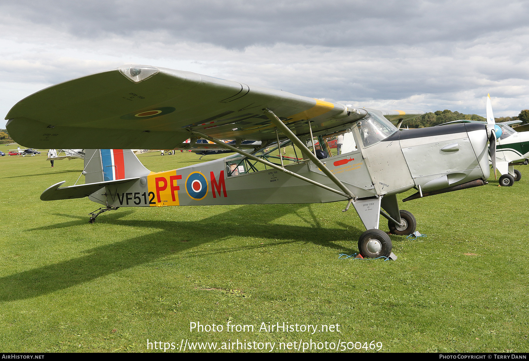 Aircraft Photo of G-ARRX / VF512 | Beagle Auster 6A Tugmaster | UK - Air Force | AirHistory.net #500469