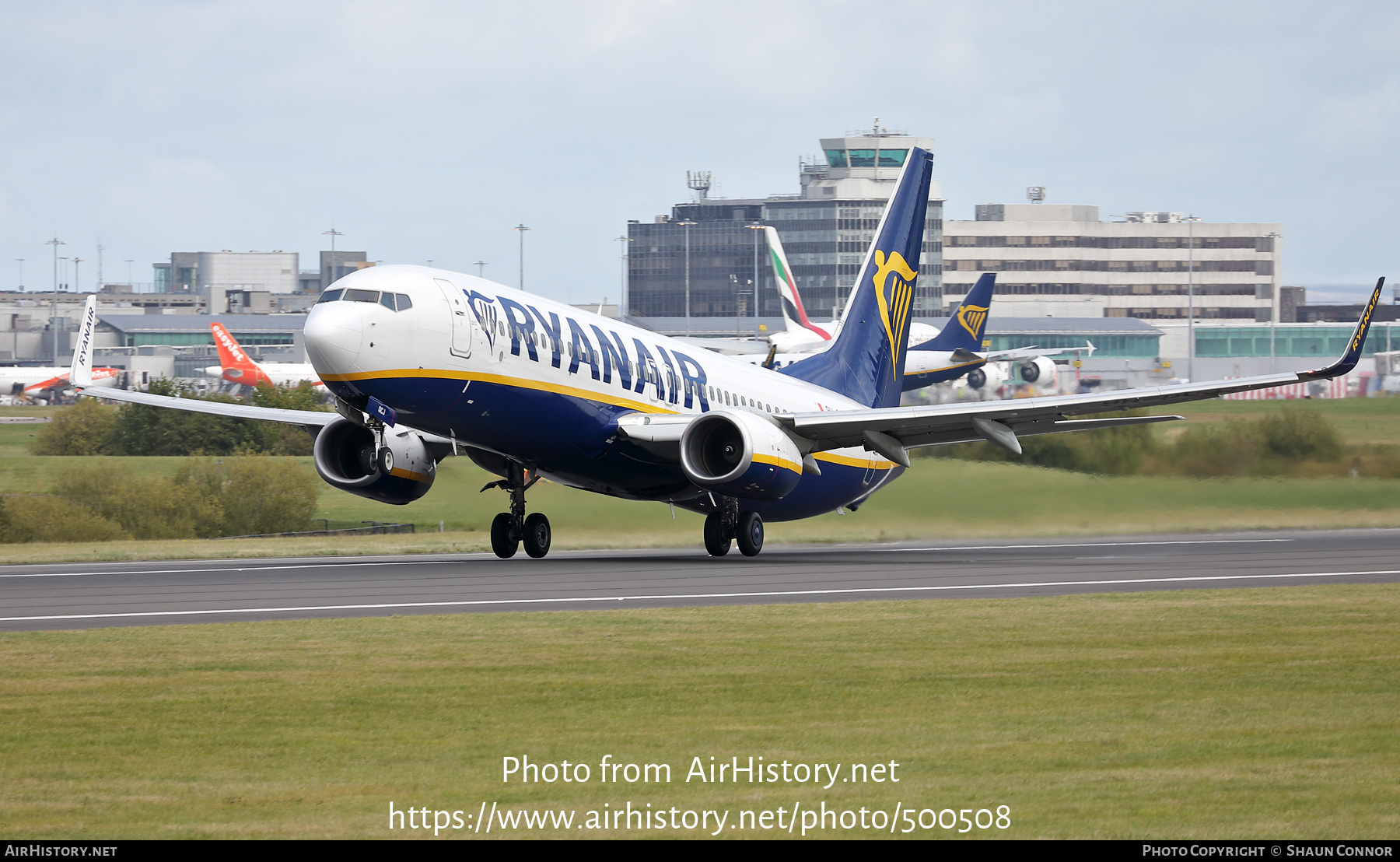 Aircraft Photo of 9H-QCJ | Boeing 737-8AS | Ryanair | AirHistory.net #500508