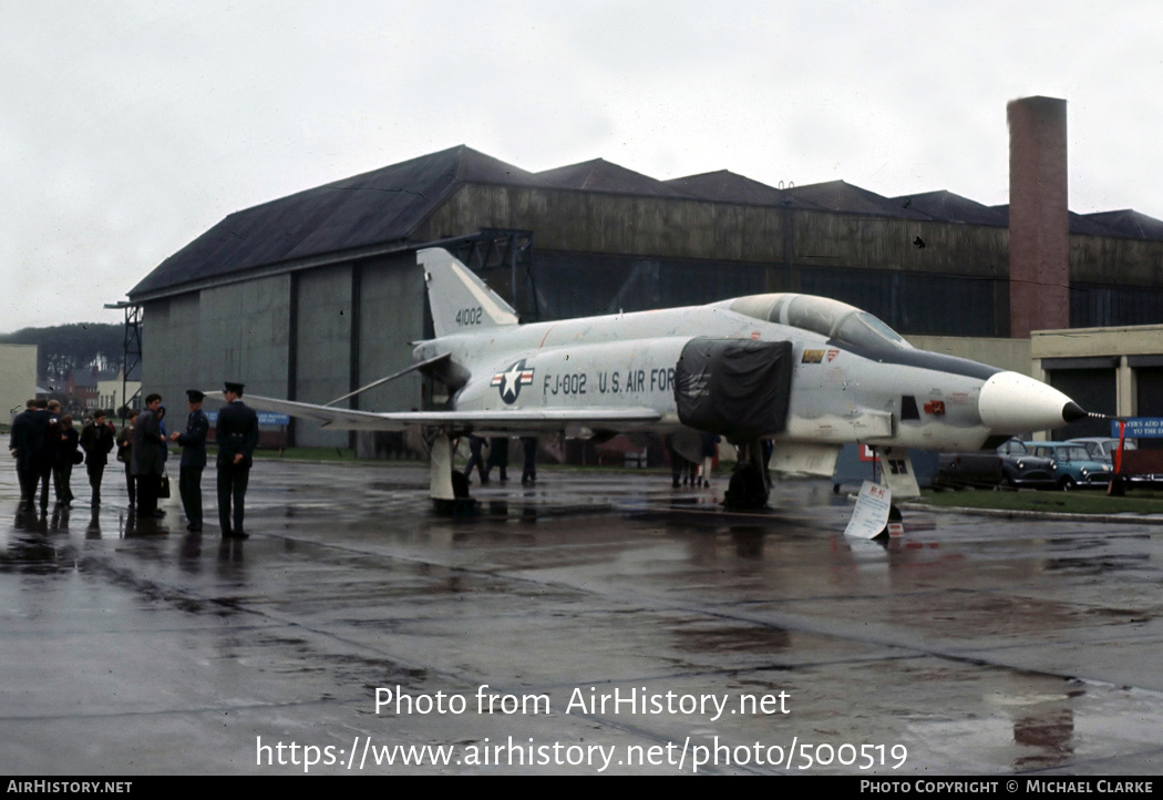 Aircraft Photo of 64-1002 / 41002 | McDonnell Douglas RF-4C Phantom II | USA - Air Force | AirHistory.net #500519