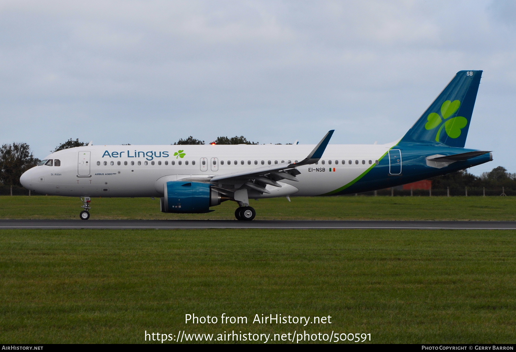 Aircraft Photo of EI-NSB | Airbus A320-251N | Aer Lingus | AirHistory.net #500591