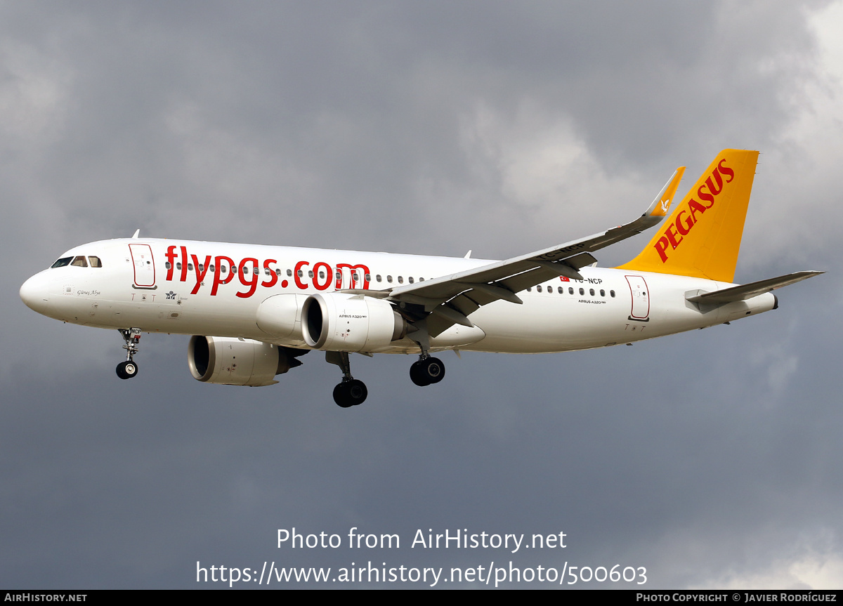 Aircraft Photo of TC-NCP | Airbus A320-251N | Pegasus Airlines | AirHistory.net #500603