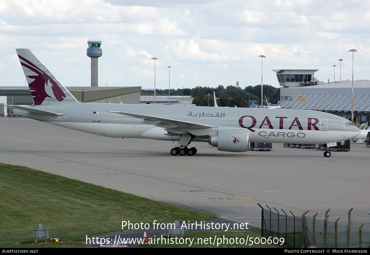 Aircraft Photo of A7-BFI | Boeing 777-FDZ | Qatar Airways Cargo | AirHistory.net #500609