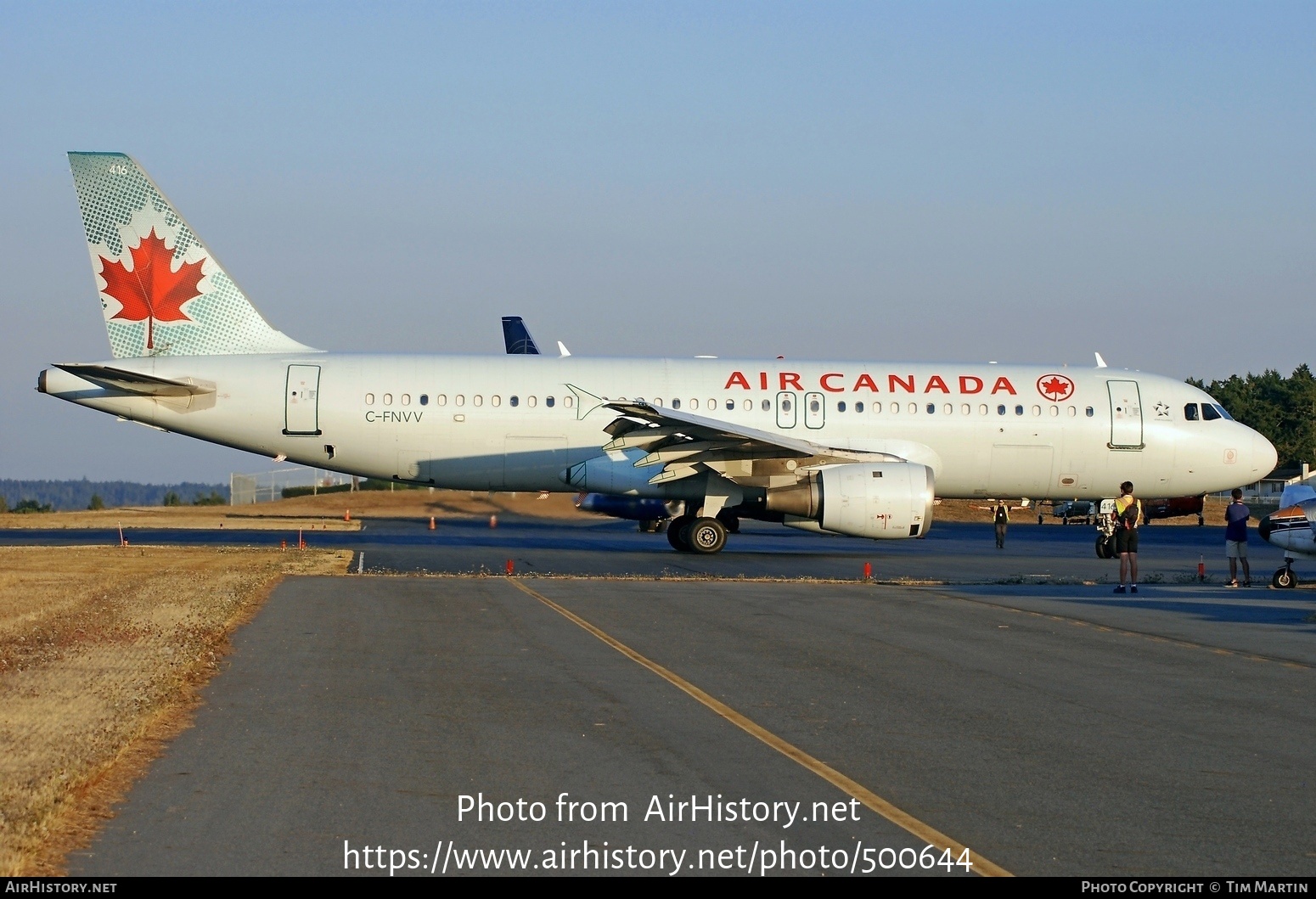 Aircraft Photo of C-FNVV | Airbus A320-211 | Air Canada | AirHistory.net #500644