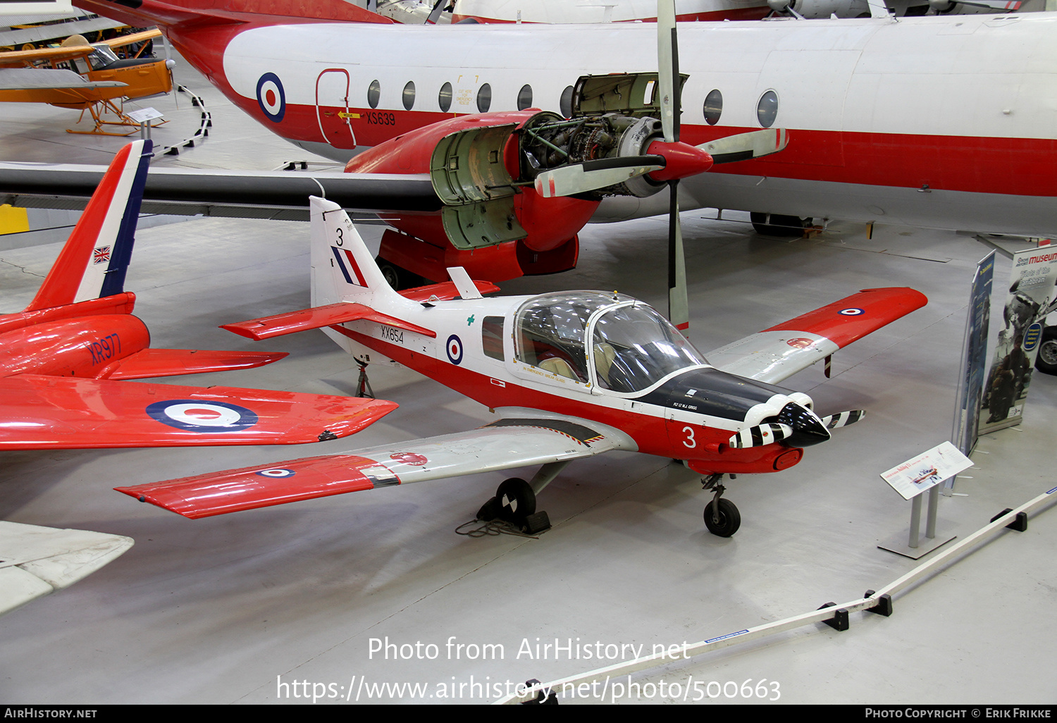 Aircraft Photo of XX654 | Scottish Aviation Bulldog T1 | UK - Air Force | AirHistory.net #500663