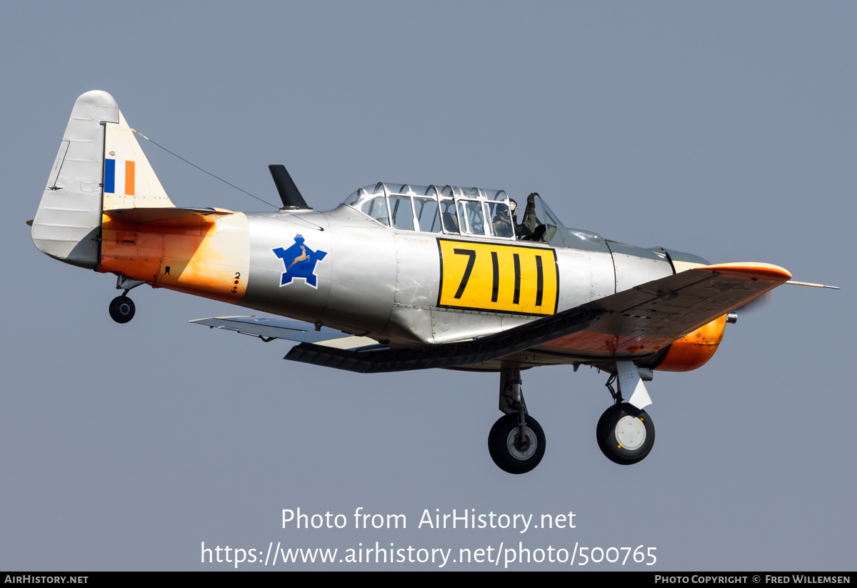 Aircraft Photo of 7111 | North American AT-6C Texan | South Africa - Air Force | AirHistory.net #500765