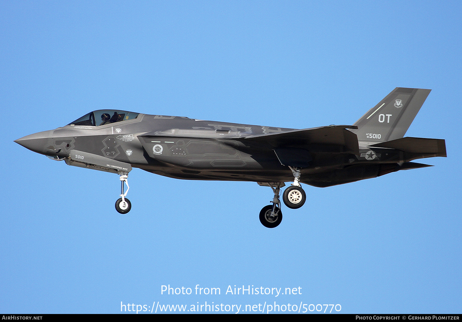 Aircraft Photo of 10-5010 / AF105010 | Lockheed Martin F-35A Lightning II | USA - Air Force | AirHistory.net #500770