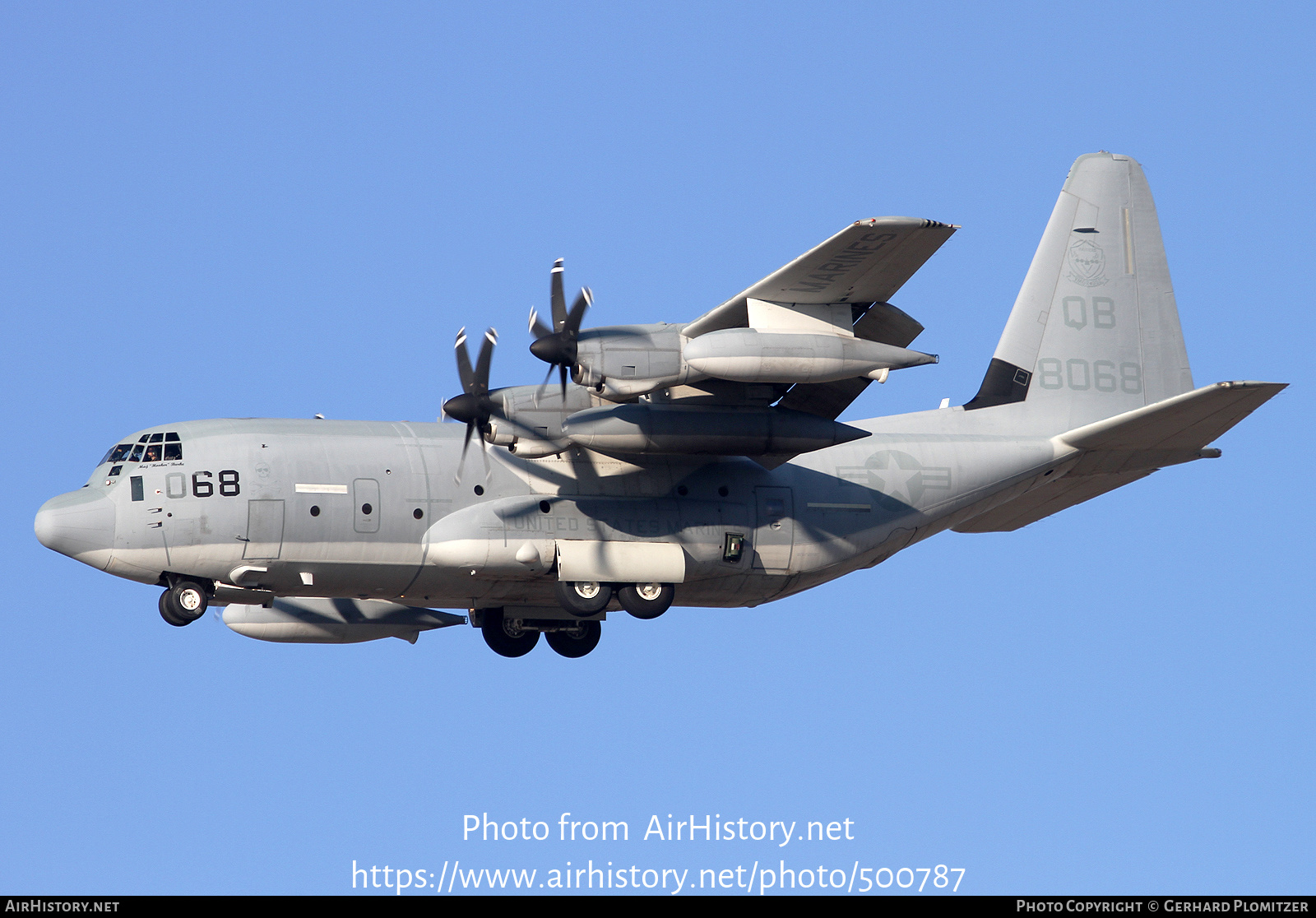 Aircraft Photo of 168068 / 8068 | Lockheed Martin KC-130J Hercules | USA - Marines | AirHistory.net #500787