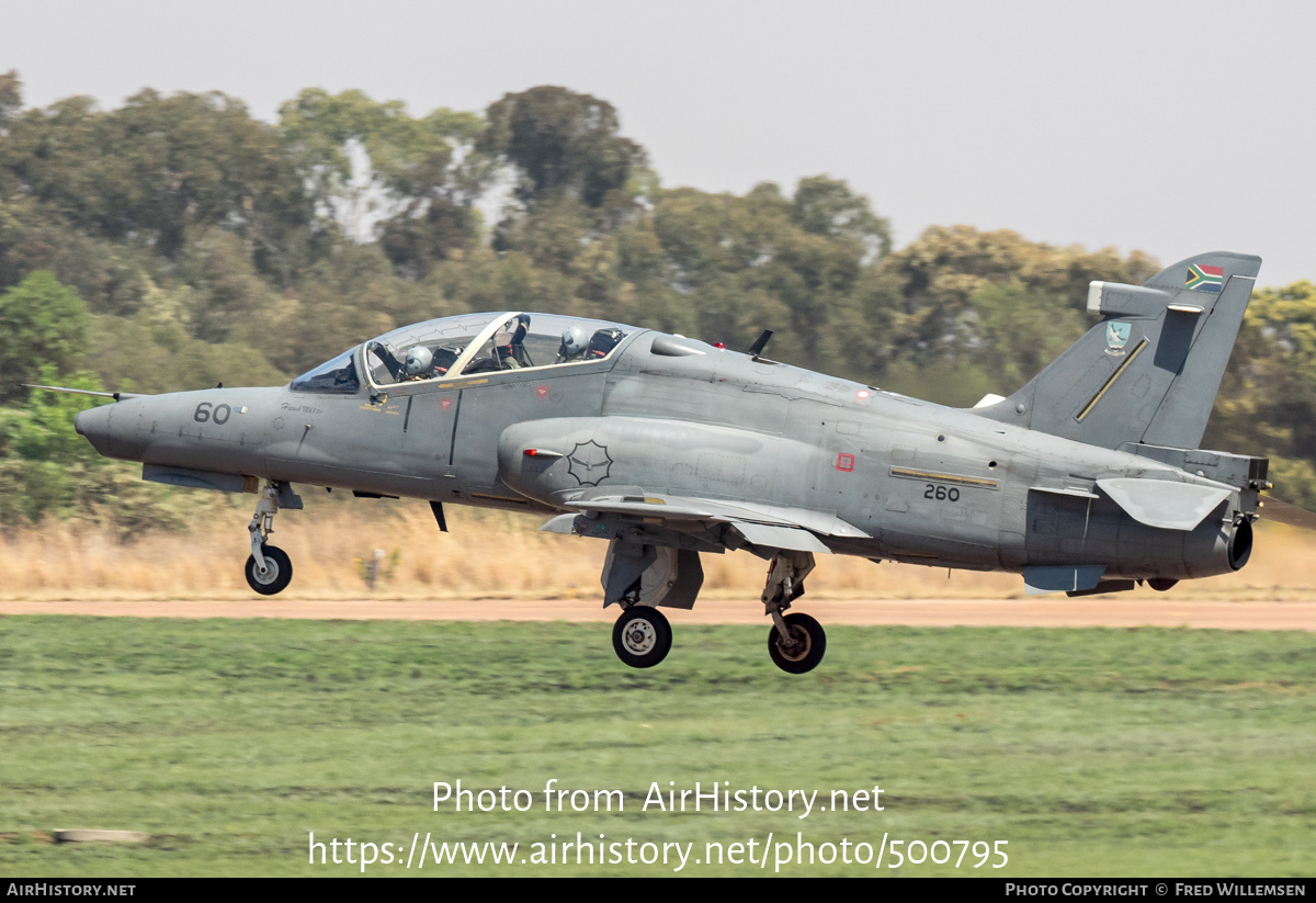 Aircraft Photo of 260 | BAE Systems Hawk 120 | South Africa - Air Force | AirHistory.net #500795