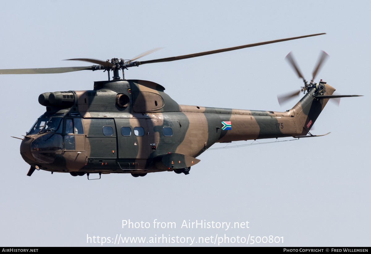 Aircraft Photo of 175 | Aerospatiale SA-330L Puma | South Africa - Air Force | AirHistory.net #500801