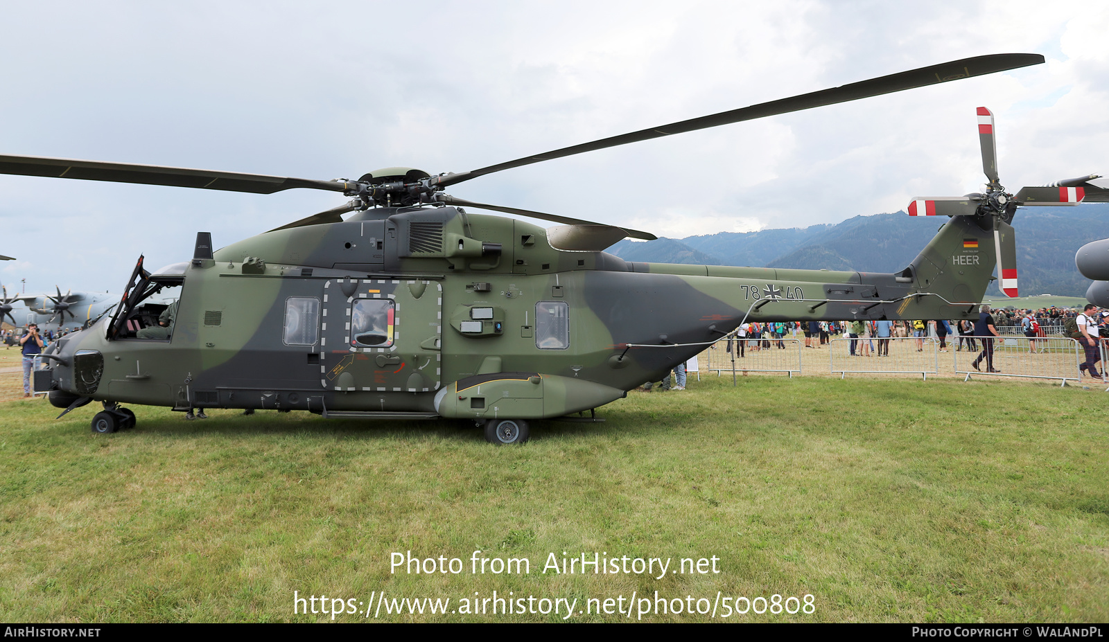 Aircraft Photo of 7840 | NHI NH90 TTH | Germany - Army | AirHistory.net #500808