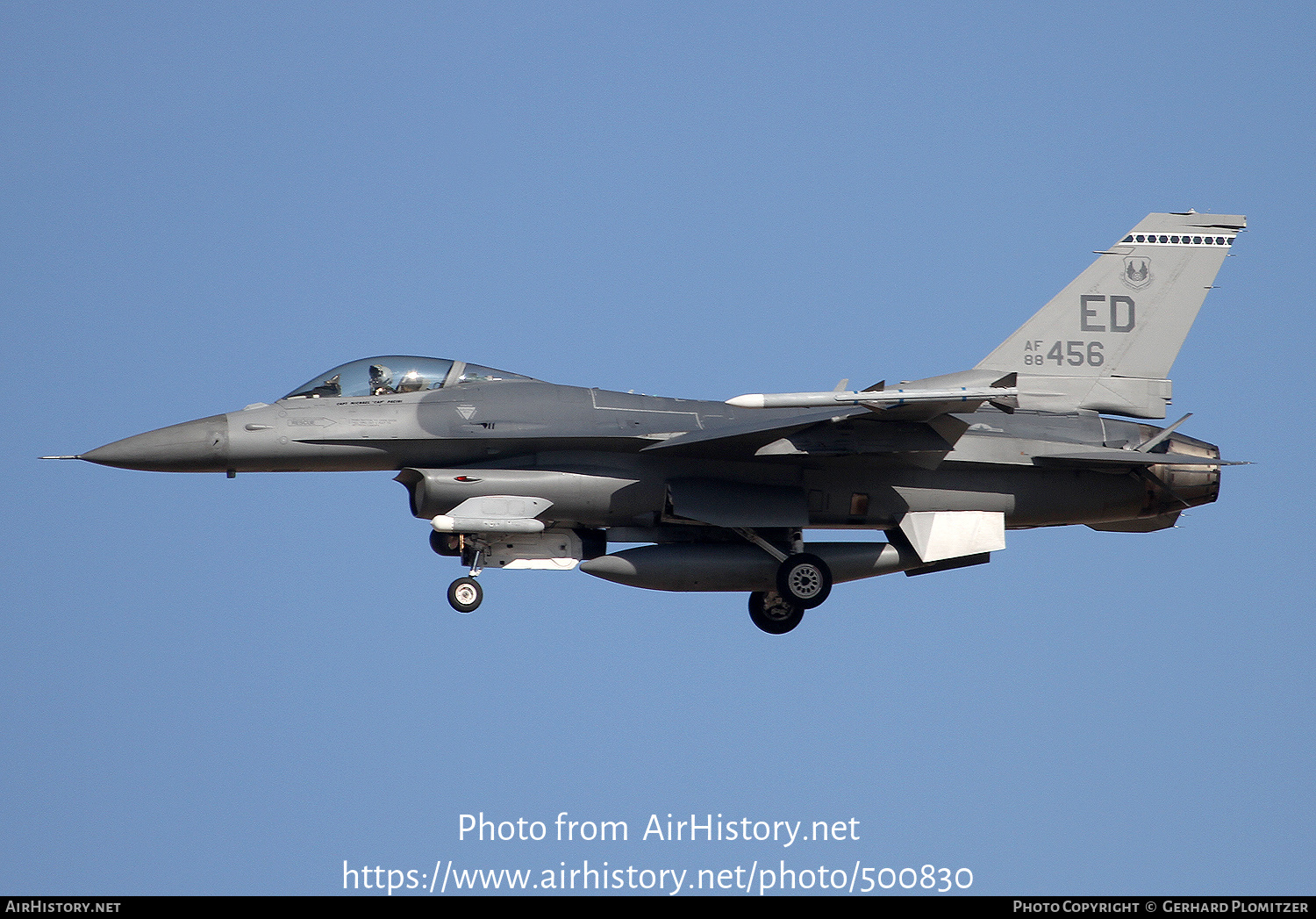 Aircraft Photo of 88-0456 / AF88-456 | General Dynamics F-16CM Fighting Falcon | USA - Air Force | AirHistory.net #500830