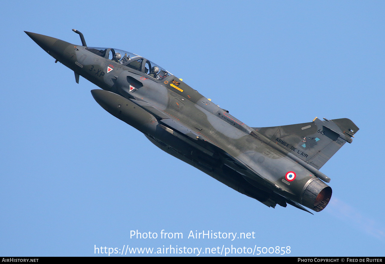 Aircraft Photo of 645 | Dassault Mirage 2000D | France - Air Force | AirHistory.net #500858