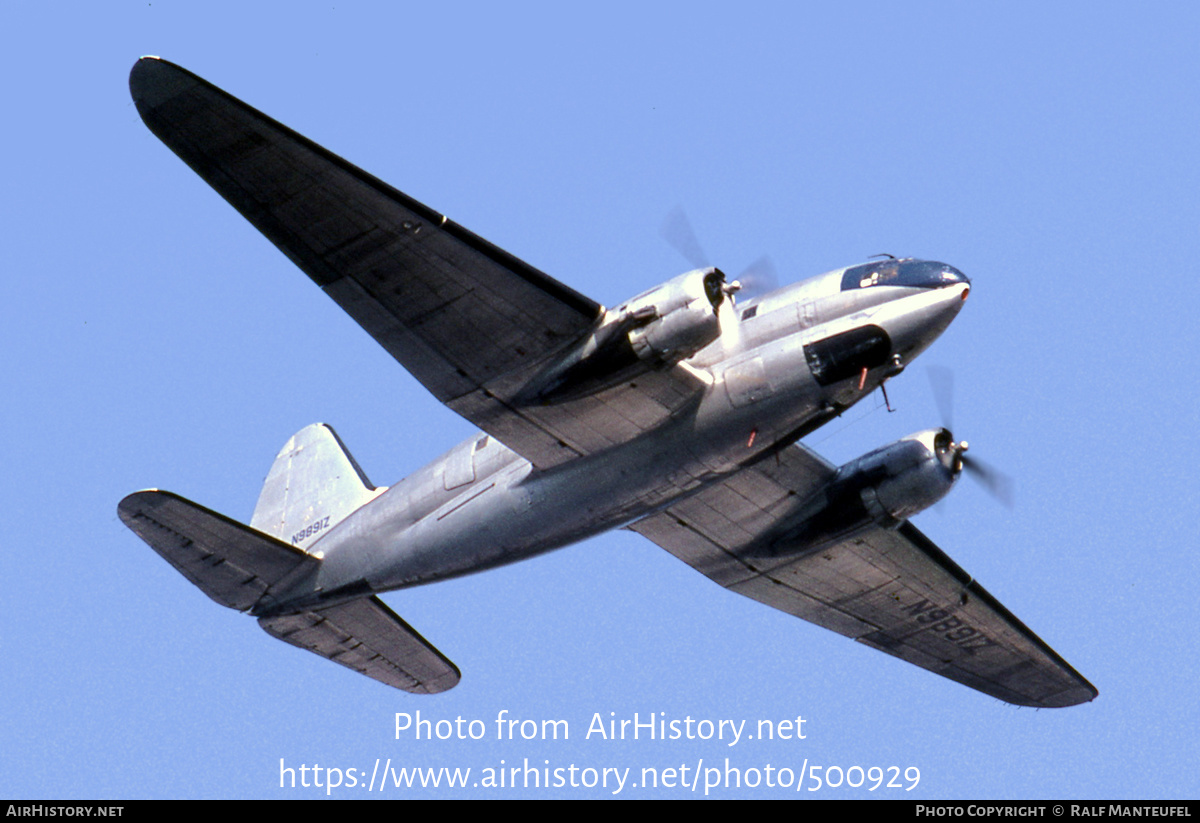 Aircraft Photo of N9891Z | Curtiss C-46D Commando | Capitol Airways | AirHistory.net #500929