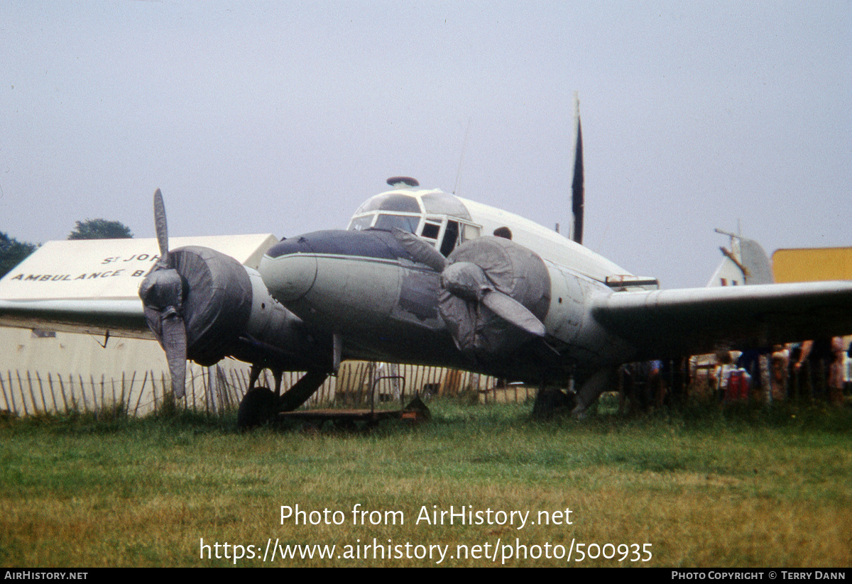 Aircraft Photo of TX183 | Avro 652A Anson C19/2 | UK - Air Force | AirHistory.net #500935