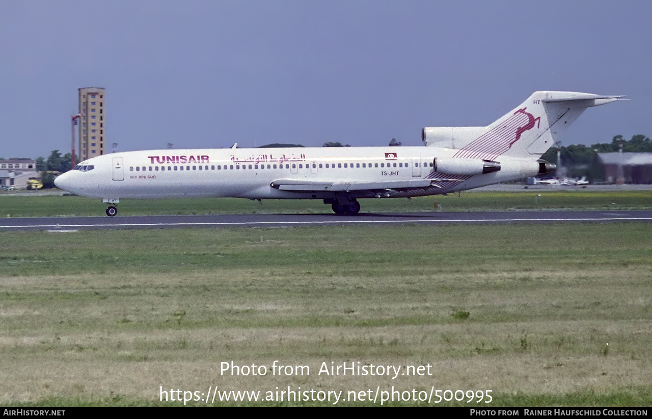 Aircraft Photo of TS-JHT | Boeing 727-2H3/Adv | Tunisair | AirHistory.net #500995