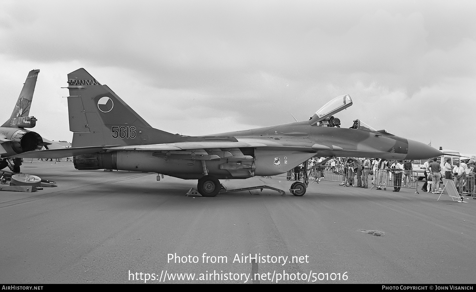 Aircraft Photo of 5616 | Mikoyan-Gurevich MiG-29A (9-12A) | Czechoslovakia - Air Force | AirHistory.net #501016