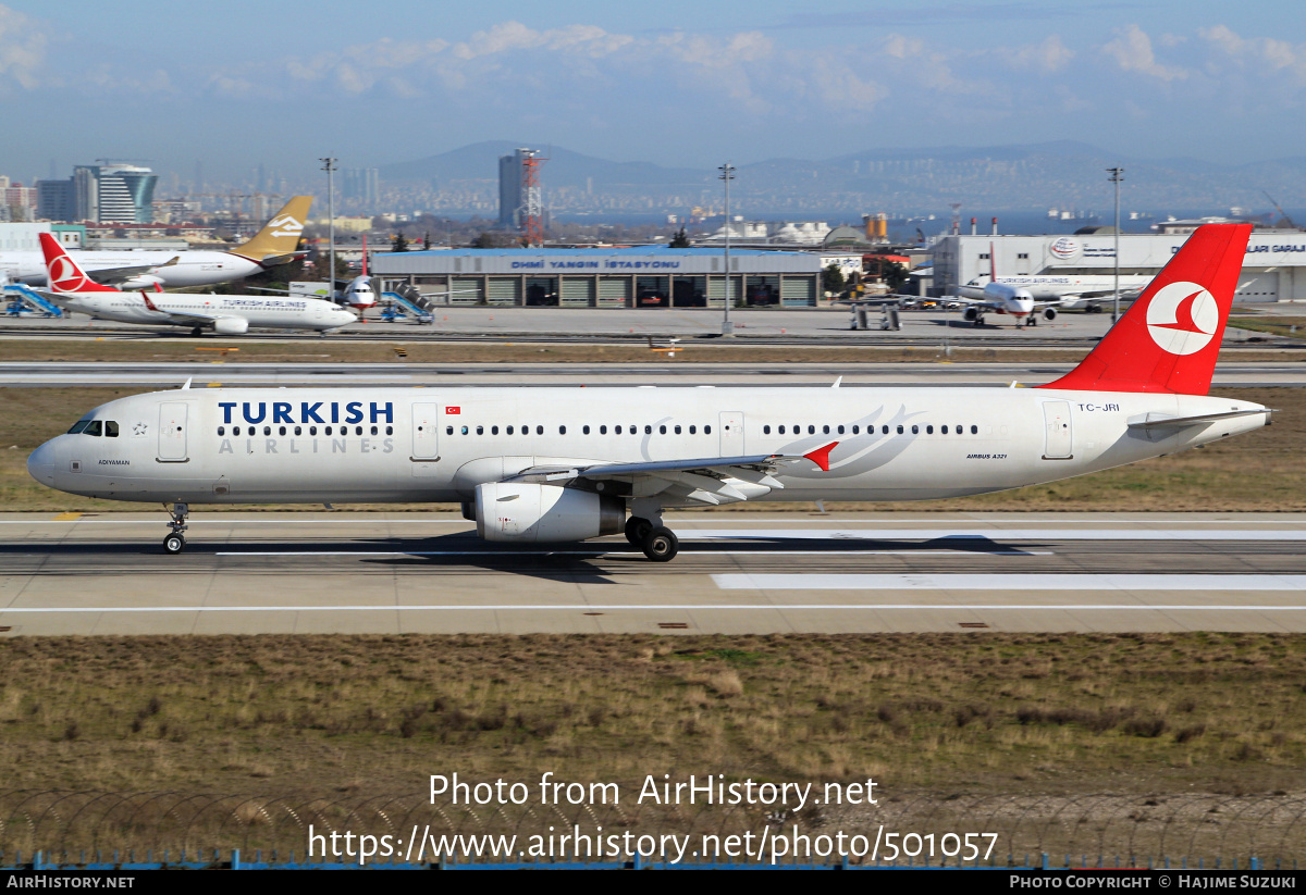 Aircraft Photo of TC-JRI | Airbus A321-231 | Turkish Airlines | AirHistory.net #501057