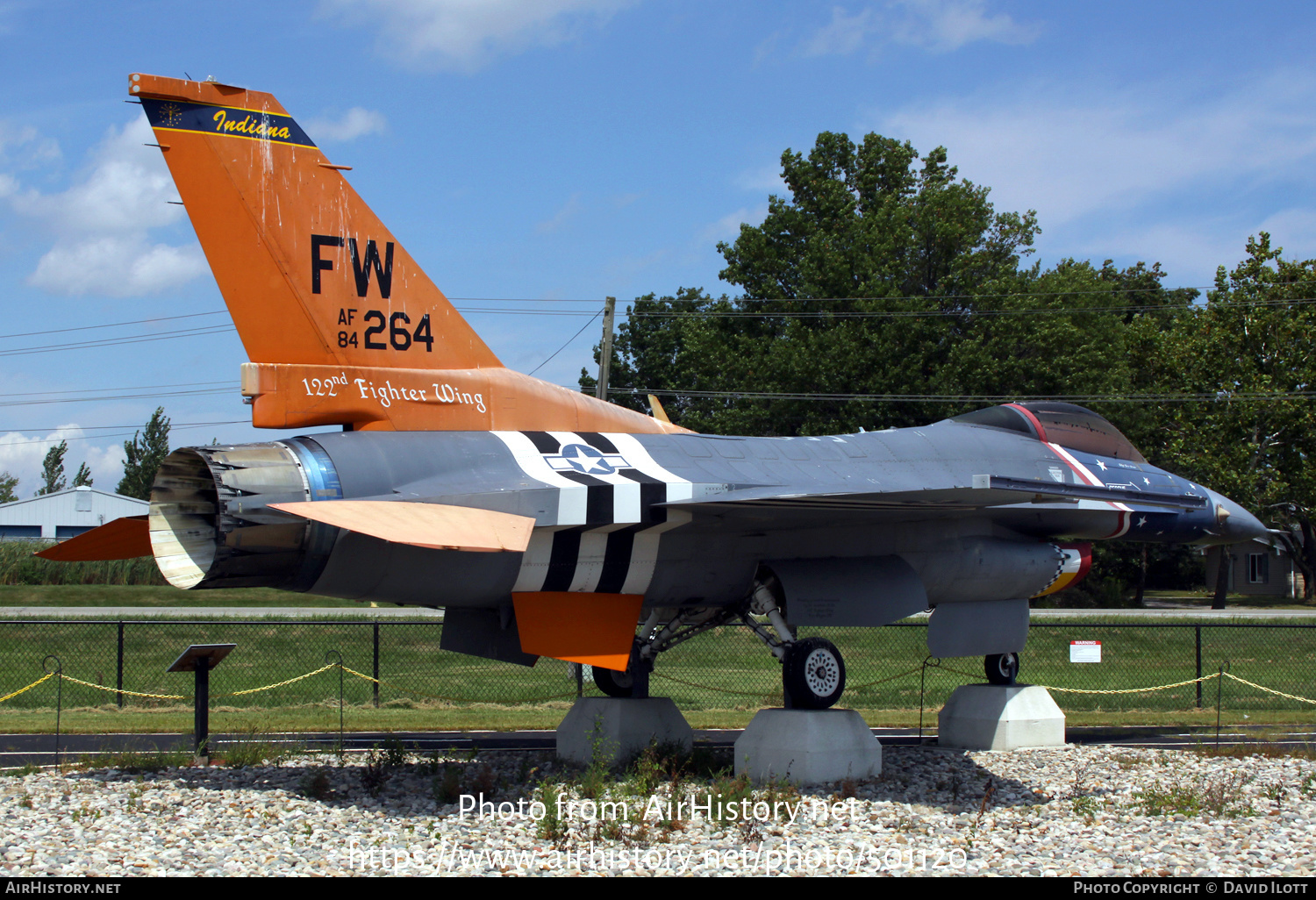 Aircraft Photo of 84-1264 / AF84-264 | General Dynamics F-16C Fighting Falcon | USA - Air Force | AirHistory.net #501120