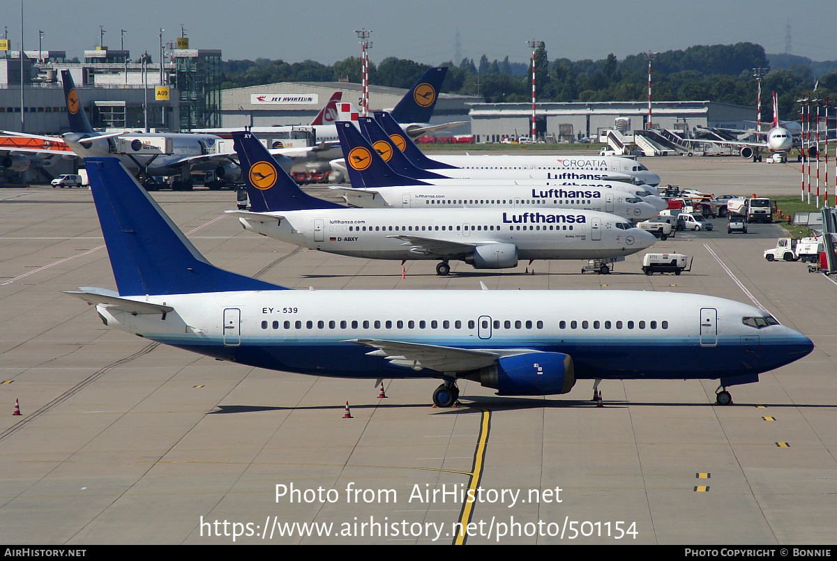 Aircraft Photo of EY-539 | Boeing 737-3B7 | AirHistory.net #501154