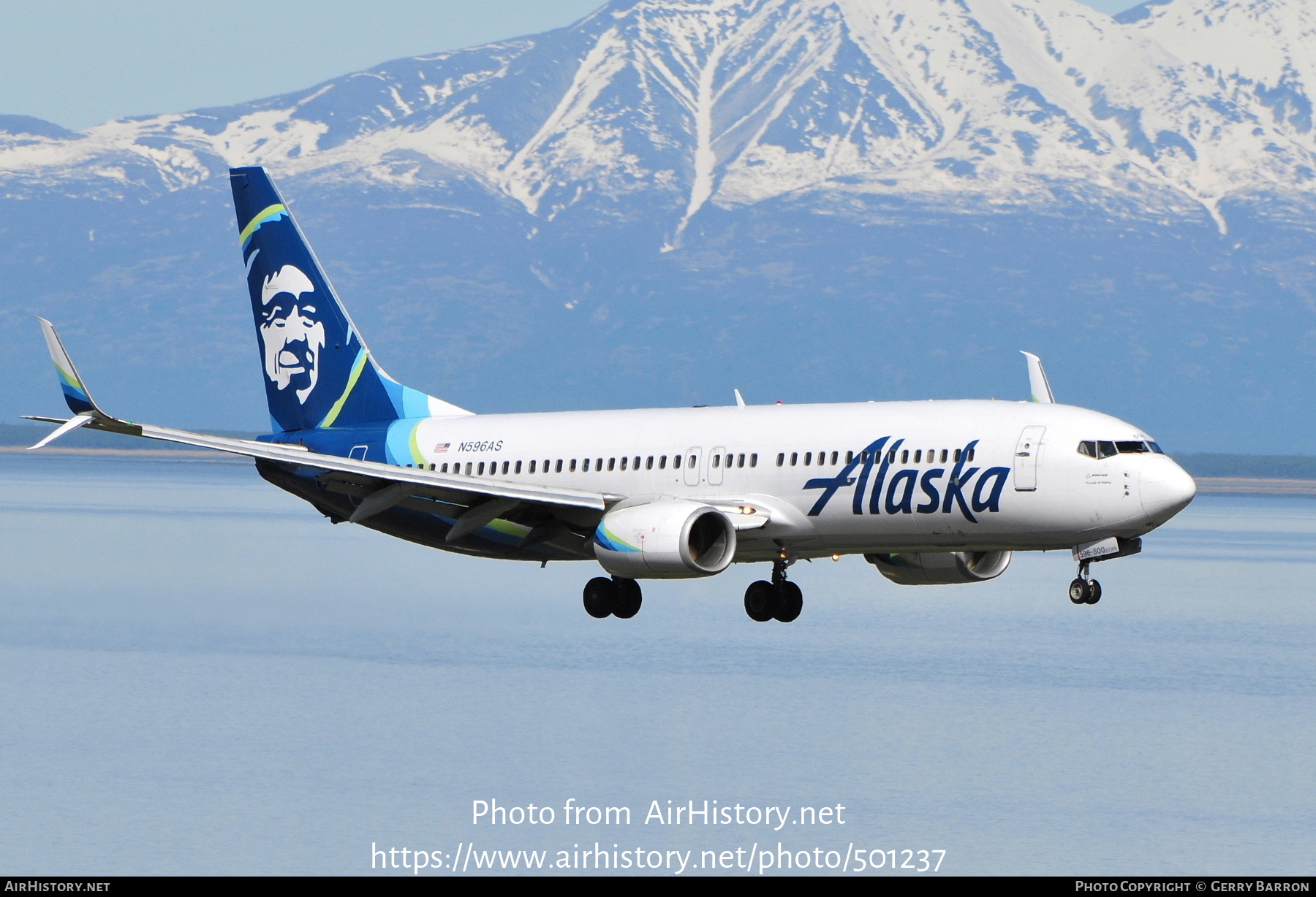 Aircraft Photo of N596AS | Boeing 737-890 | Alaska Airlines | AirHistory.net #501237