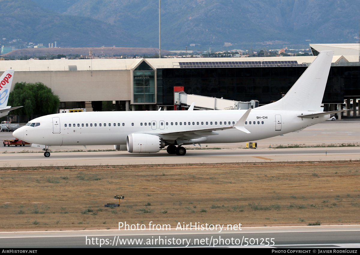 Aircraft Photo of 9H-CHI | Boeing 737-8 Max 8 | AirHistory.net #501255