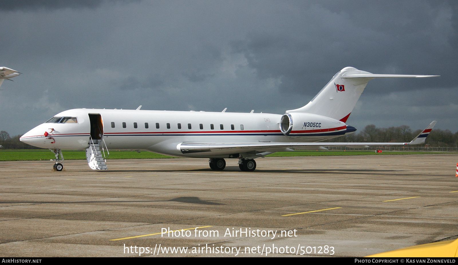 Aircraft Photo of N305CC | Bombardier Global Express (BD-700-1A10) | Carnival Corporation | AirHistory.net #501283