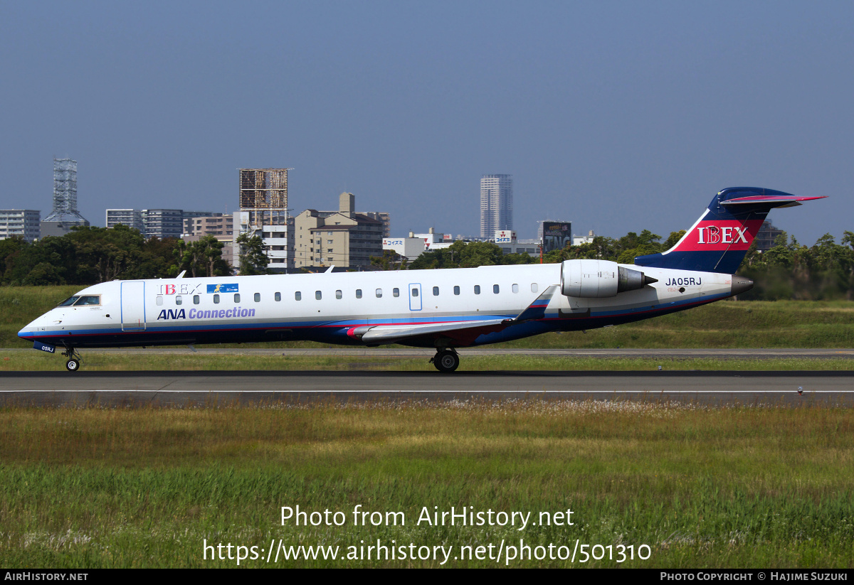 Aircraft Photo of JA05RJ | Bombardier CRJ-702ER NG (CL-600-2C10) | Ibex Airlines | AirHistory.net #501310