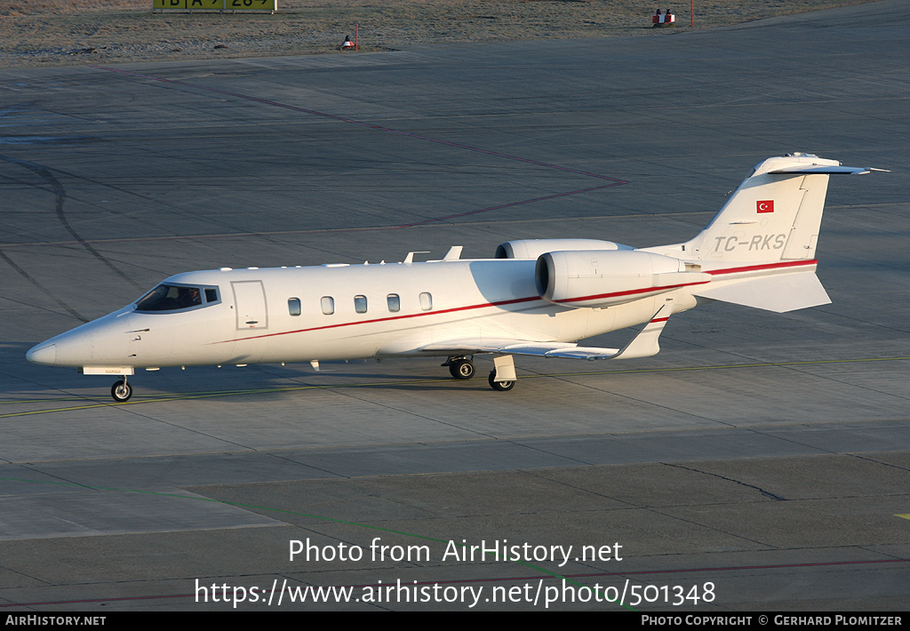 Aircraft Photo of TC-RKS | Learjet 60 | AirHistory.net #501348