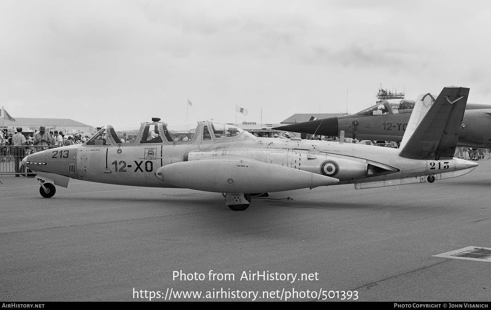 Aircraft Photo of 213 | Fouga CM-170R Magister | France - Air Force | AirHistory.net #501393