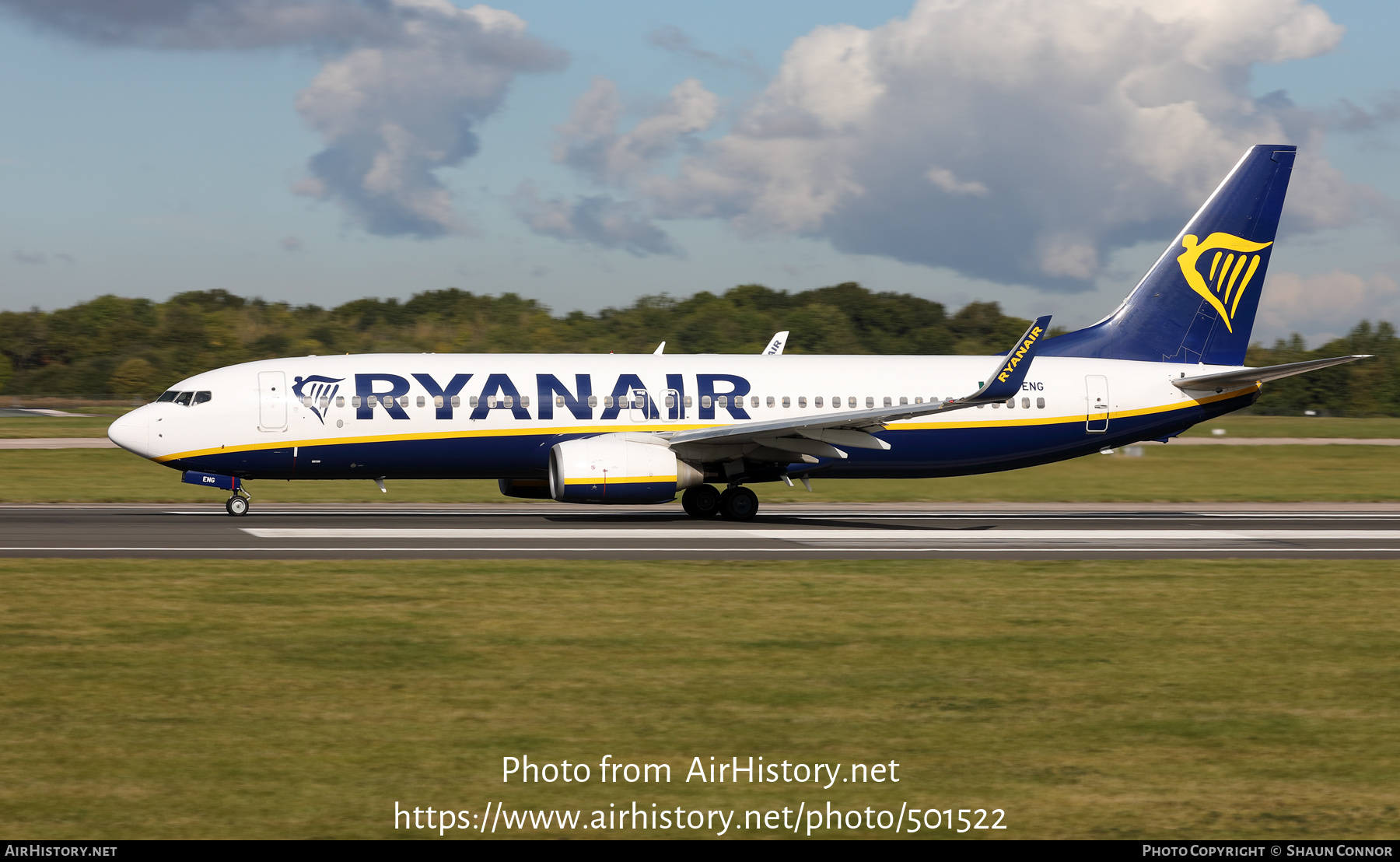 Aircraft Photo of EI-ENG | Boeing 737-8AS | Ryanair | AirHistory.net #501522