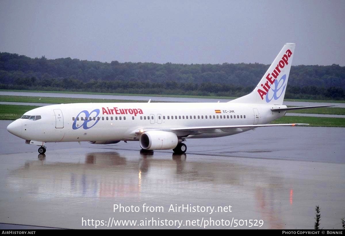 Aircraft Photo of EC-JHK | Boeing 737-85P | Air Europa | AirHistory.net #501529