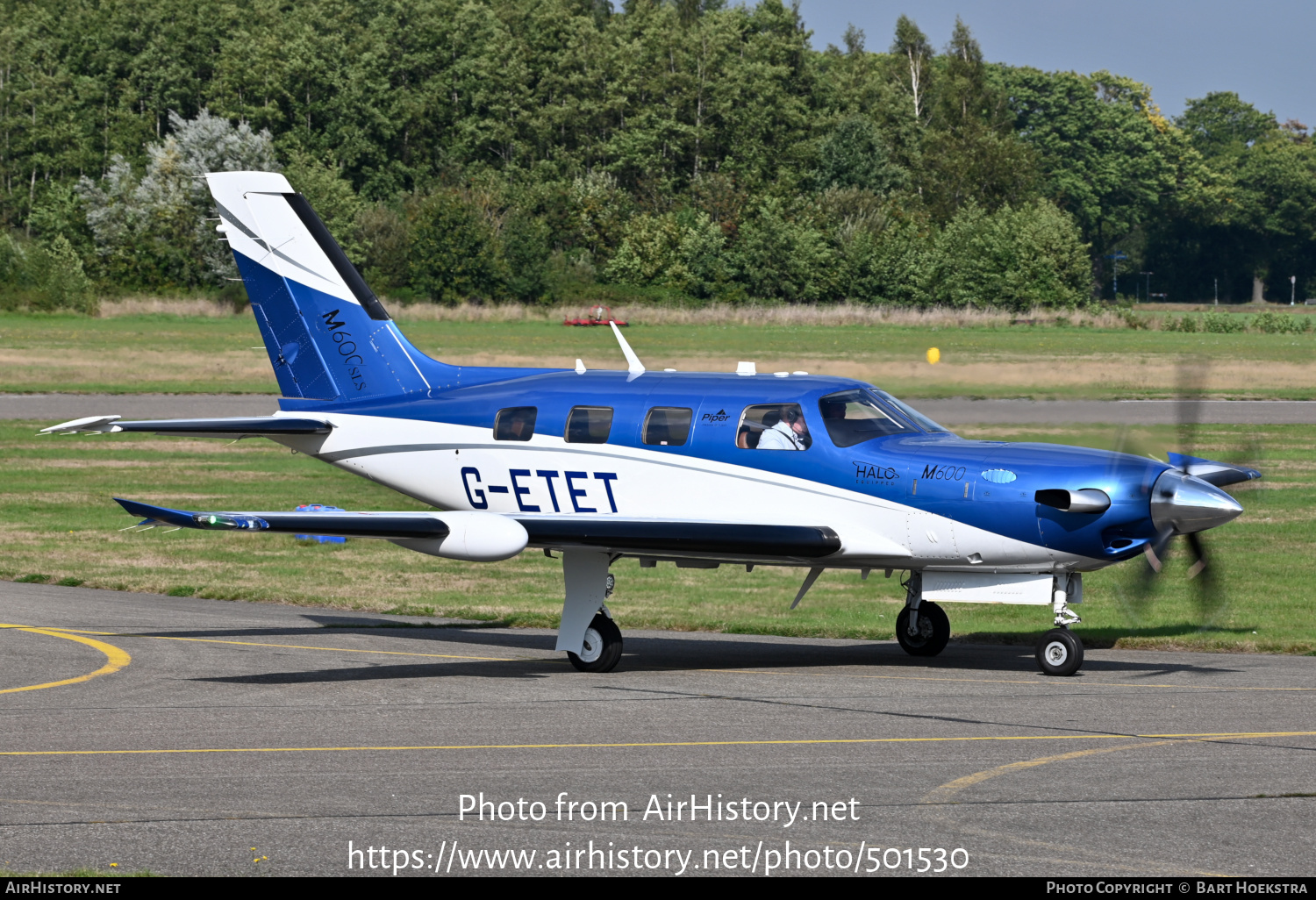 Aircraft Photo of G-ETET | Piper PA-46-600TP M600 SLS | AirHistory.net #501530