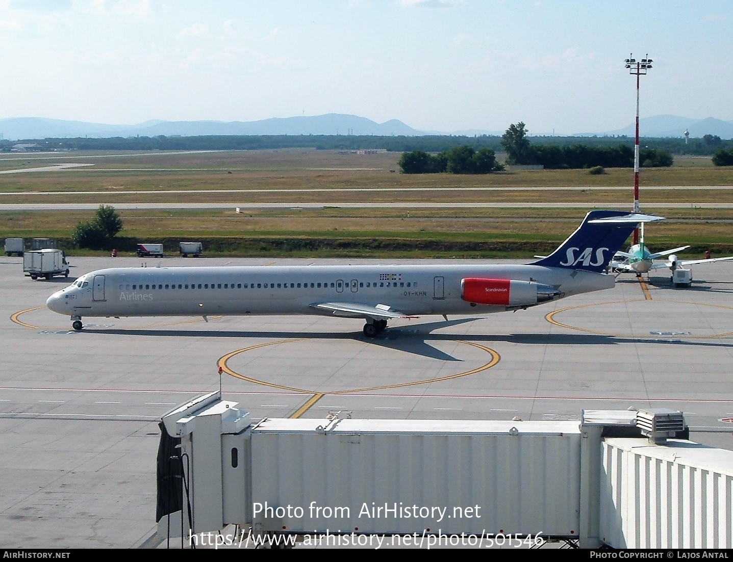 Aircraft Photo of OY-KHN | McDonnell Douglas MD-81 (DC-9-81) | Scandinavian Airlines - SAS | AirHistory.net #501546