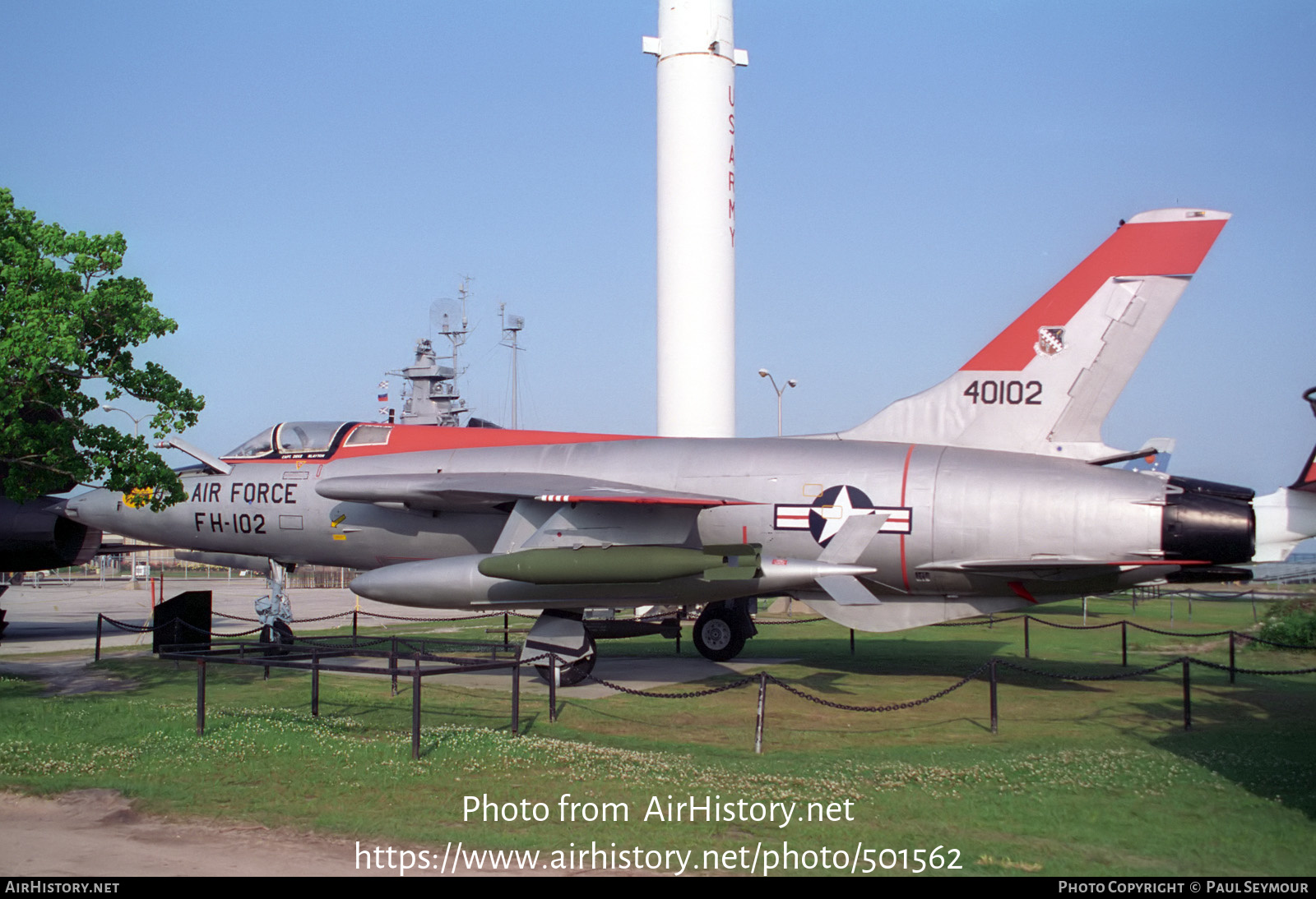 Aircraft Photo of 54-102 / 40102 | Republic F-105B Thunderchief | USA - Air Force | AirHistory.net #501562