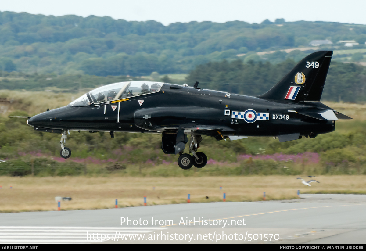 Aircraft Photo of XX349 | British Aerospace Hawk T.1W | UK - Air Force | AirHistory.net #501570