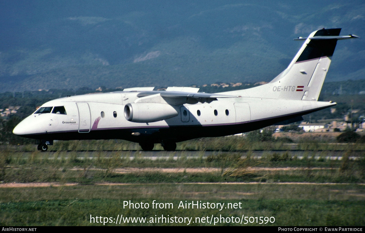 Aircraft Photo of OE-HTG | Fairchild Dornier 328-300 328JET | Grossmann Air Service | AirHistory.net #501590