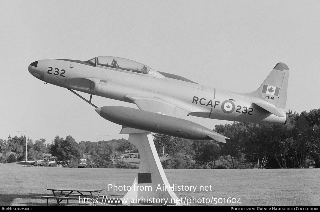 Aircraft Photo of 21232 | Canadair T-33AN Silver Star 3 | Canada - Air Force | AirHistory.net #501604