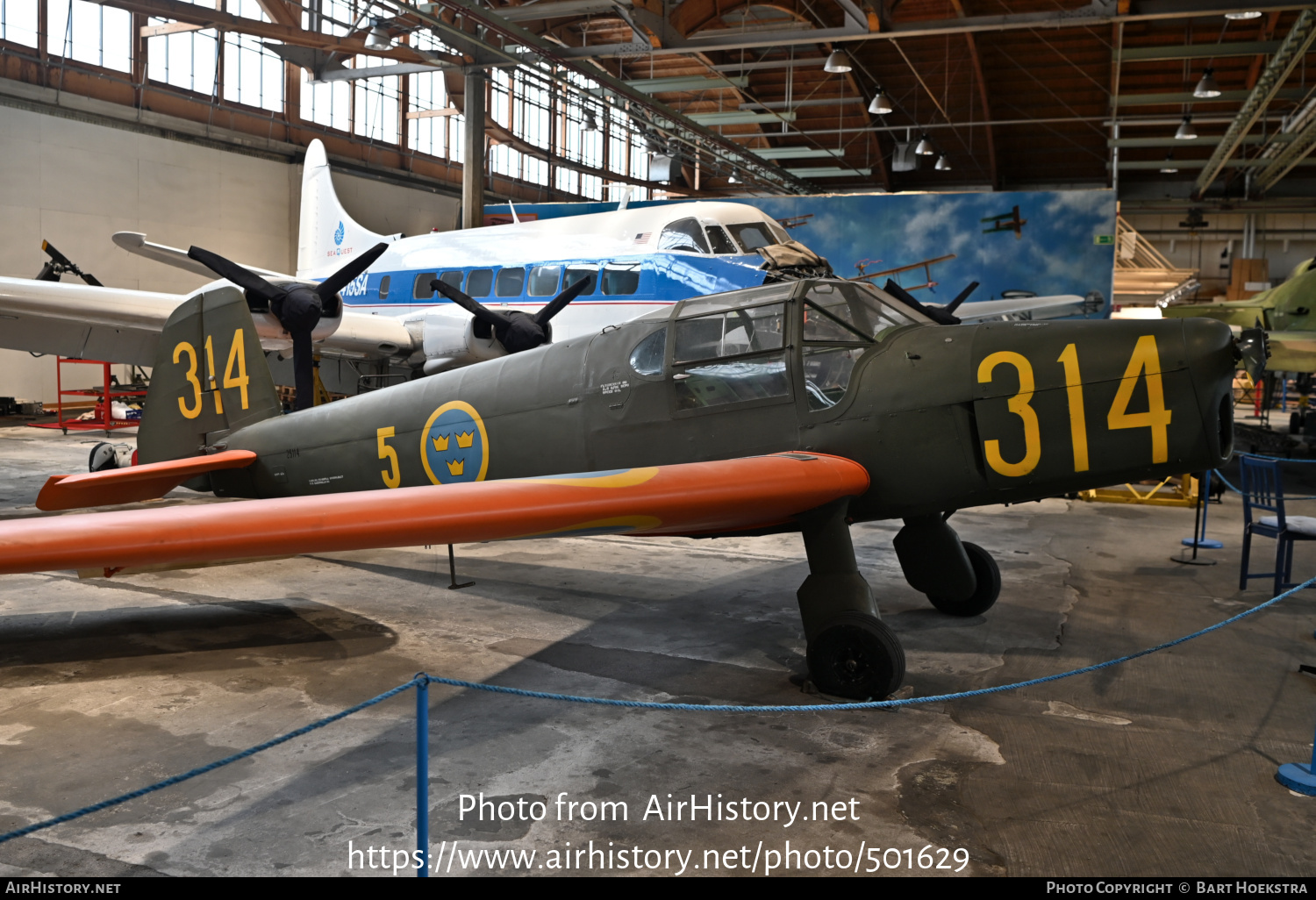 Aircraft Photo of 25114 | Bücker Sk25 (Bü-181B-1) | Sweden - Air Force | AirHistory.net #501629