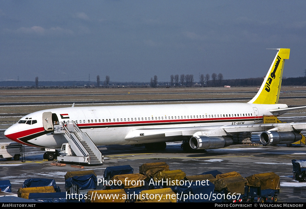 Aircraft Photo of ST-AKW | Boeing 707-330C | Sudan Airways | AirHistory.net #501667