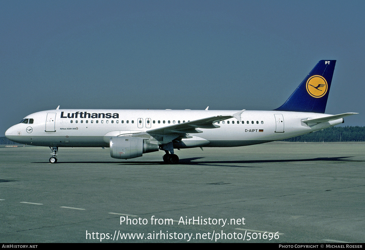 Aircraft Photo of D-AIPT | Airbus A320-211 | Lufthansa | AirHistory.net #501696