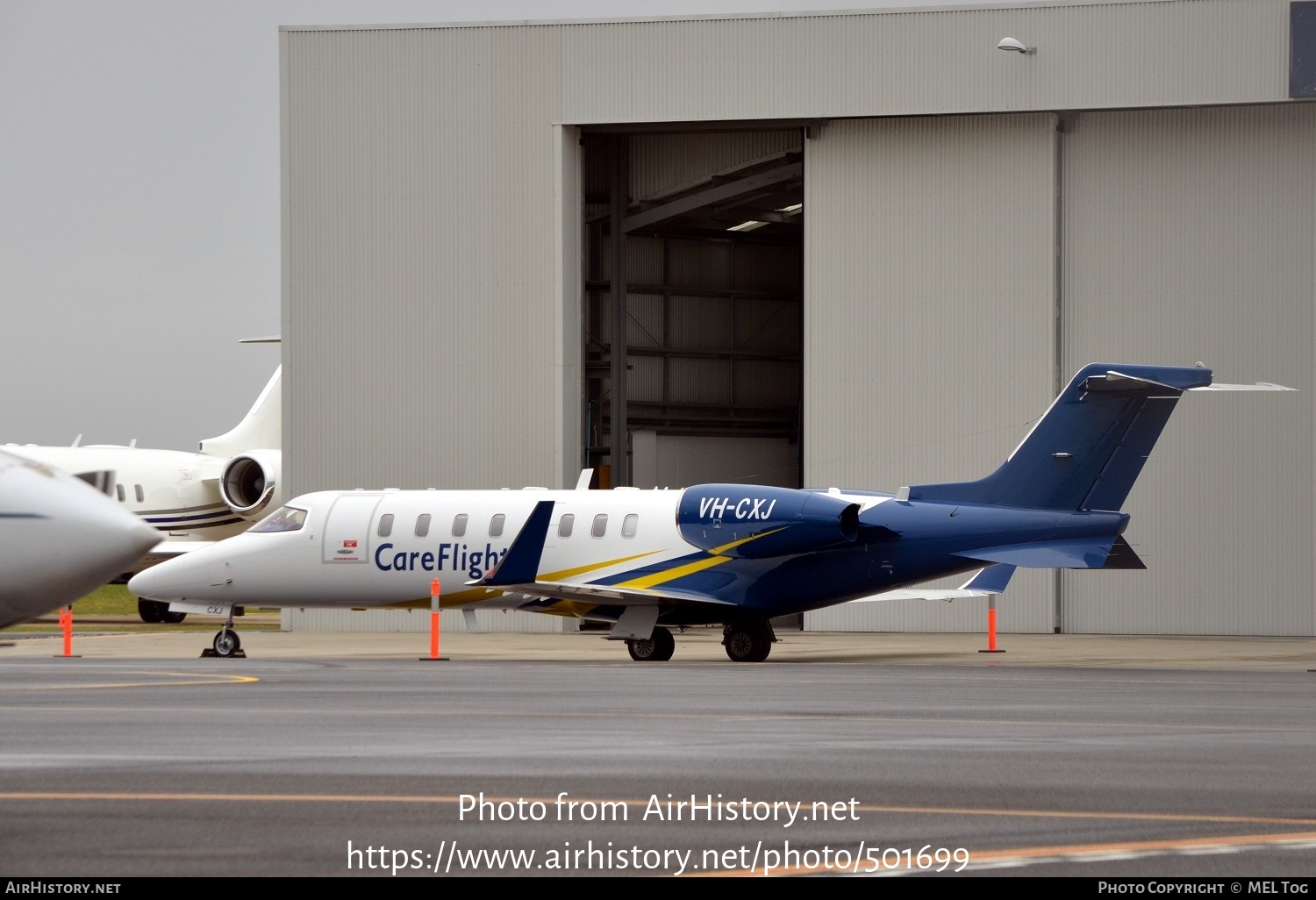 Aircraft Photo of VH-CXJ | Learjet 45 | AirHistory.net #501699