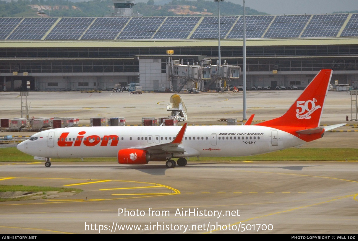 Aircraft Photo of PK-LHY | Boeing 737-9GP/ER | Lion Air | AirHistory.net #501700