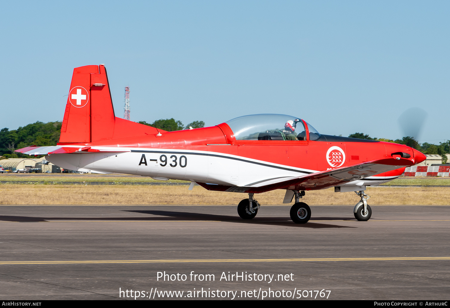 Aircraft Photo of A-930 | Pilatus NCPC-7 | Switzerland - Air Force | AirHistory.net #501767